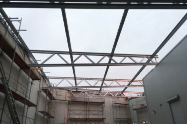 Zubau Industriehalle